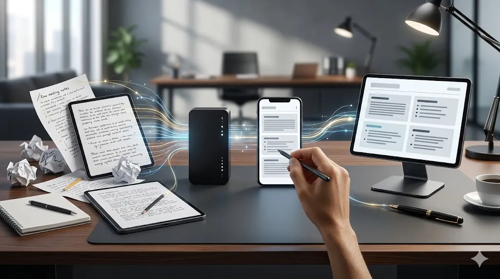 AI Meeting Notes Workflow: 7 Steps to Turn Notes Into a Shareable Team Update featured image